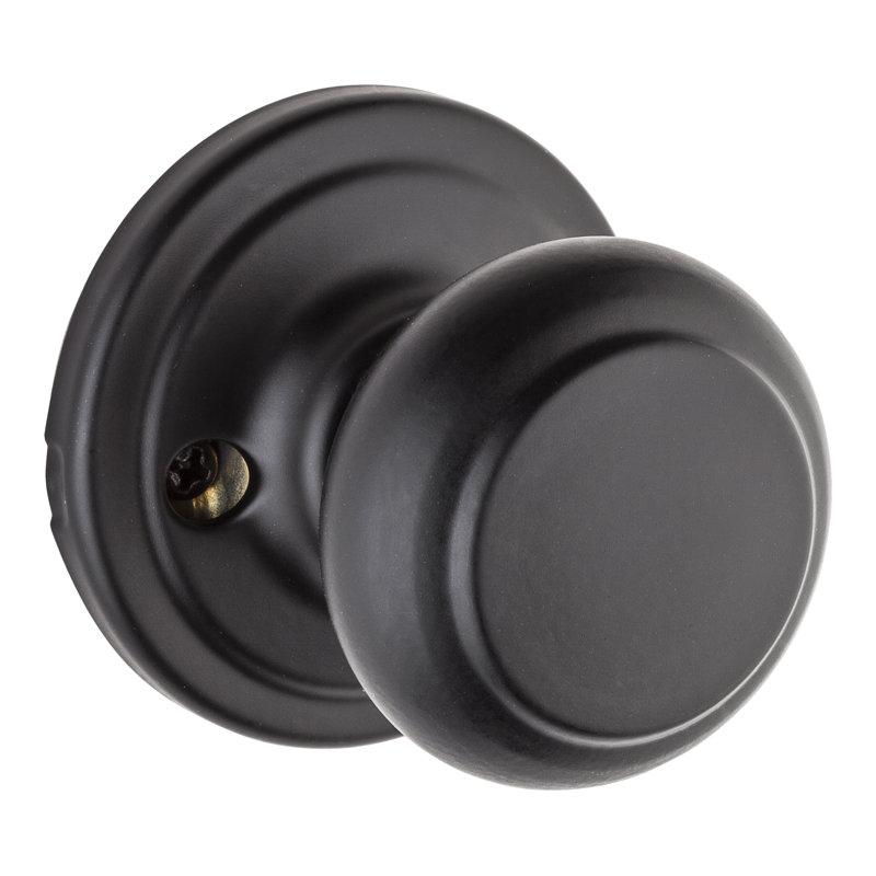 Weiser Troy Inactive Single Dummy Door Knob with Round Rosette Wayfair.ca